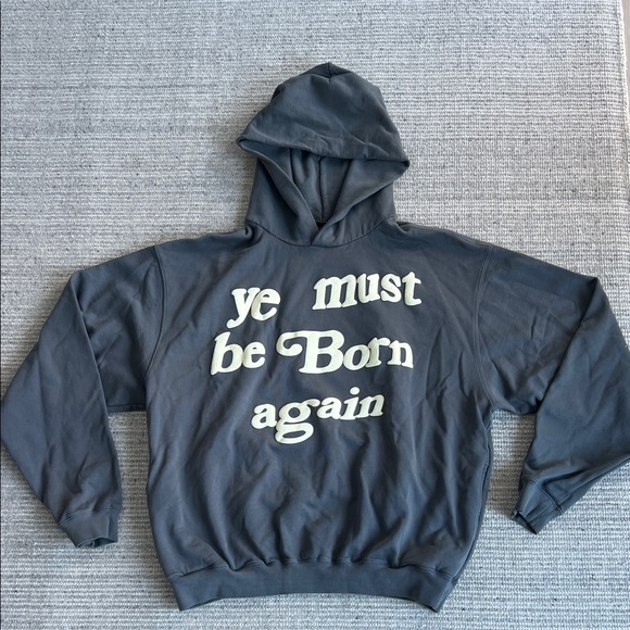 Cactus Plant Flea Market Born Again Hooded Sweatshirt in a grey/charcoal -  www.disolcolor.com